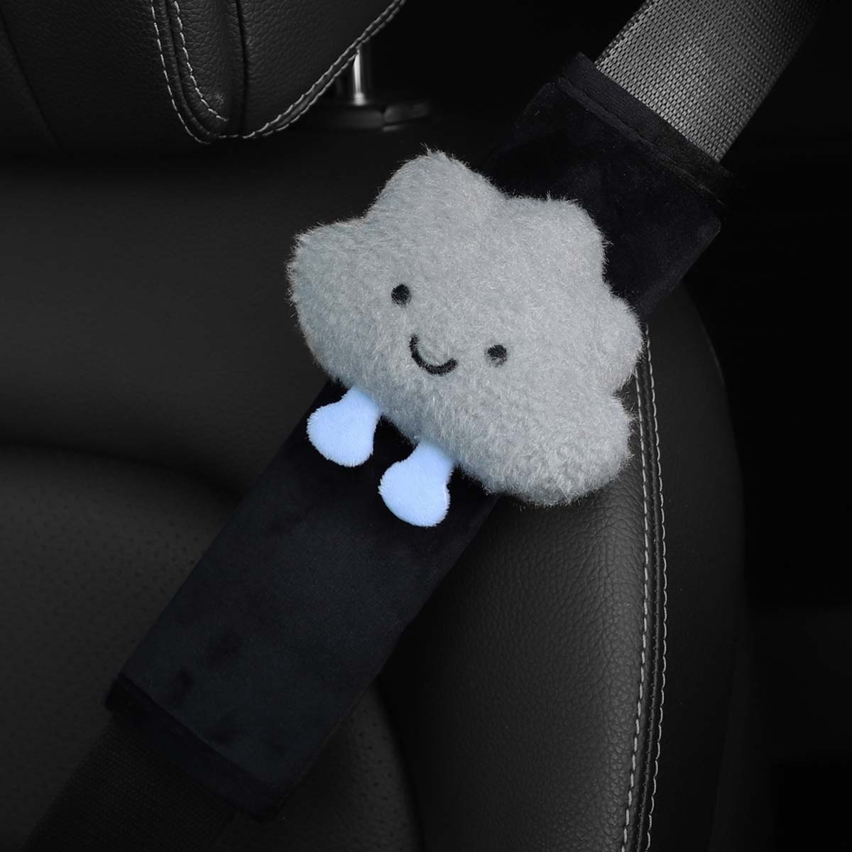 Cloud-Shaped Plush Car Shoulde - Infant Car Seat Cover recension och pris
