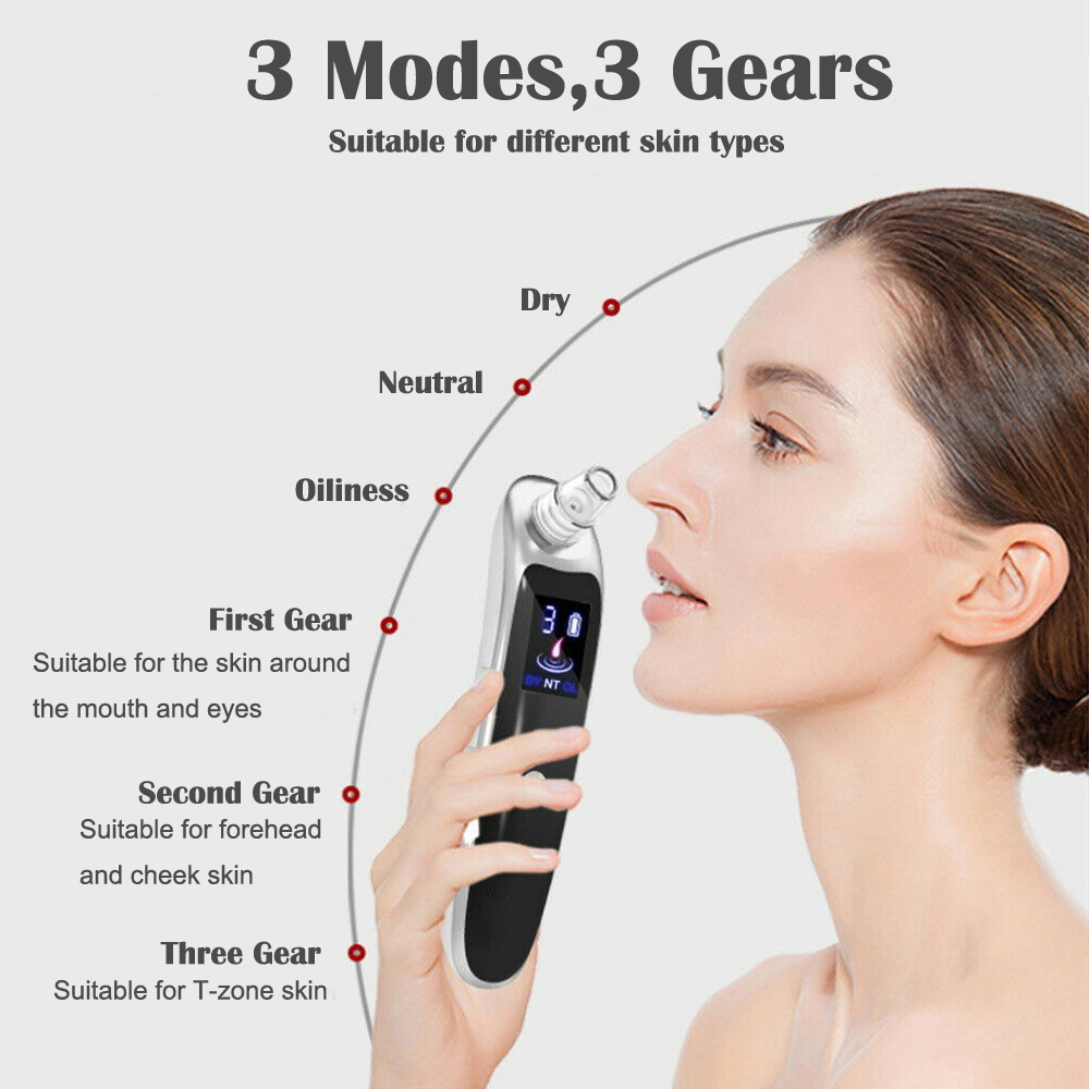 Electric Blackhead Remover Dee - Nasal Aspirator recension och pris